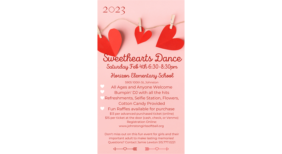 JGSA Sweetheart Dance Feb. 4th 2023